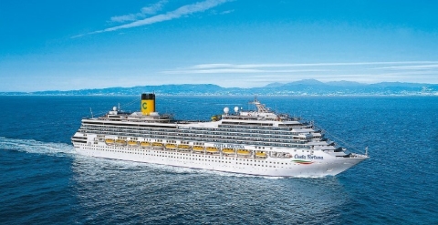  Costa Fortuna ile İstanbul Bitişli Batı Akdeniz